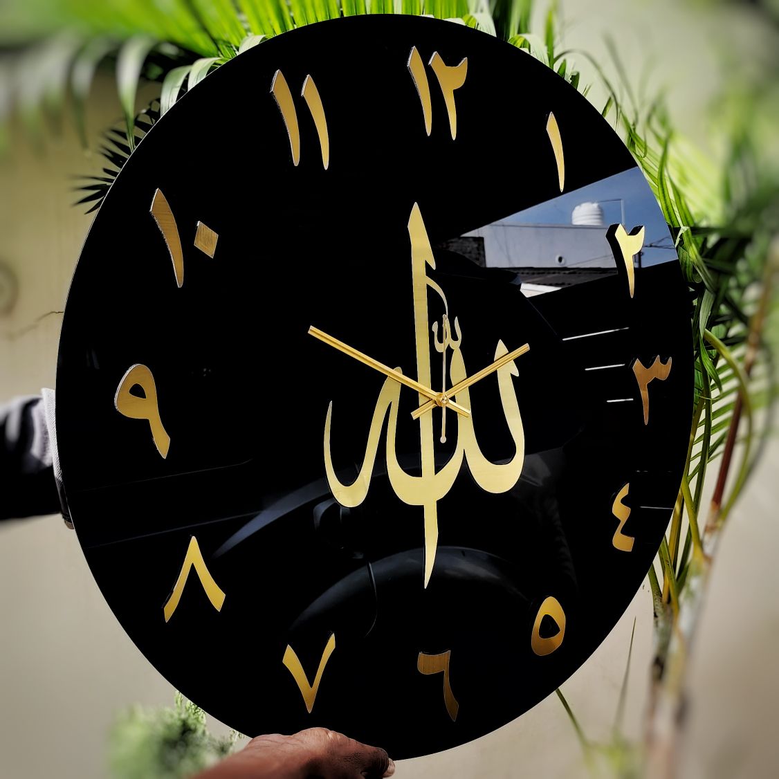 ALLAH Name wall clock - Islamic Wall Clock